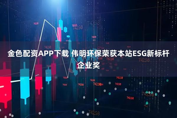 金色配资APP下载 伟明环保荣获本站ESG新标杆企业奖